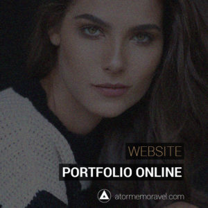 website portfolio online videobook ator atriz